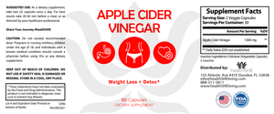 APPLE CIDER VINEGAR